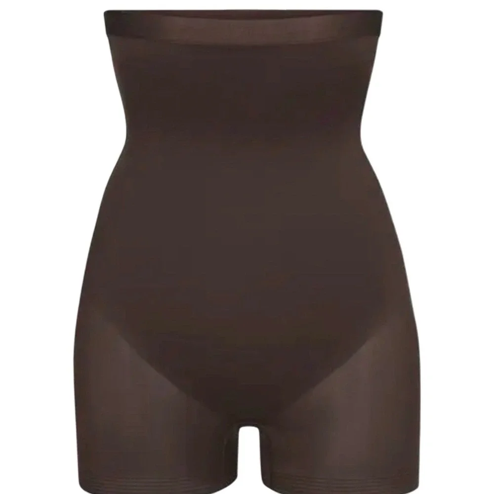 Skims Simply Bare High Waist Shortie - NEW - Espresso - 4XL